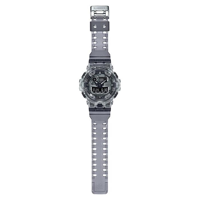 Casio G-Shock GA-700SK-1A Analog Digital Men Watch Black Semi-Transparent ozdigitalwatch.com.au