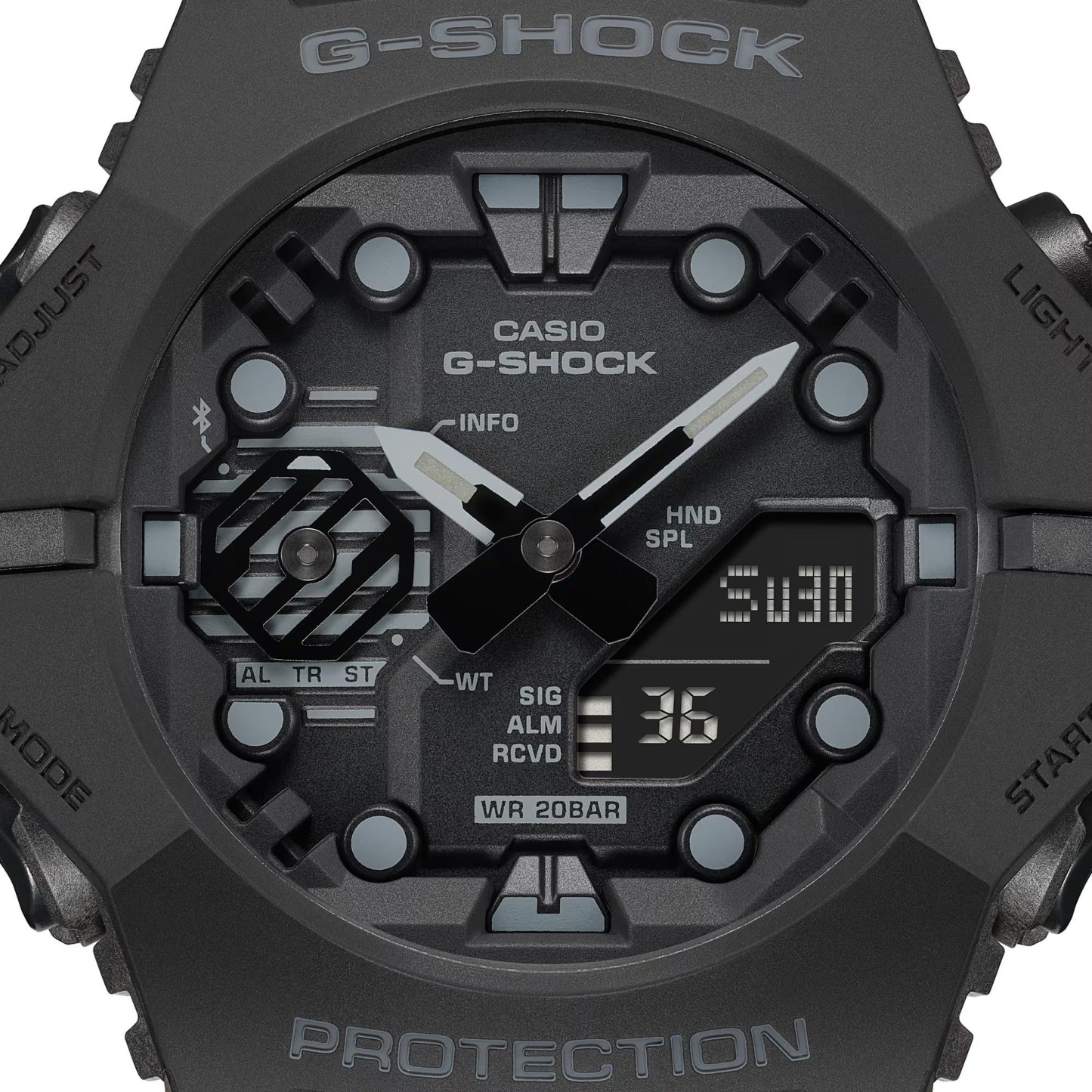 Casio G-Shock GA-B001-1A Smartphone Link Analog-Digital Men's Watch (Black) GAB001-1A