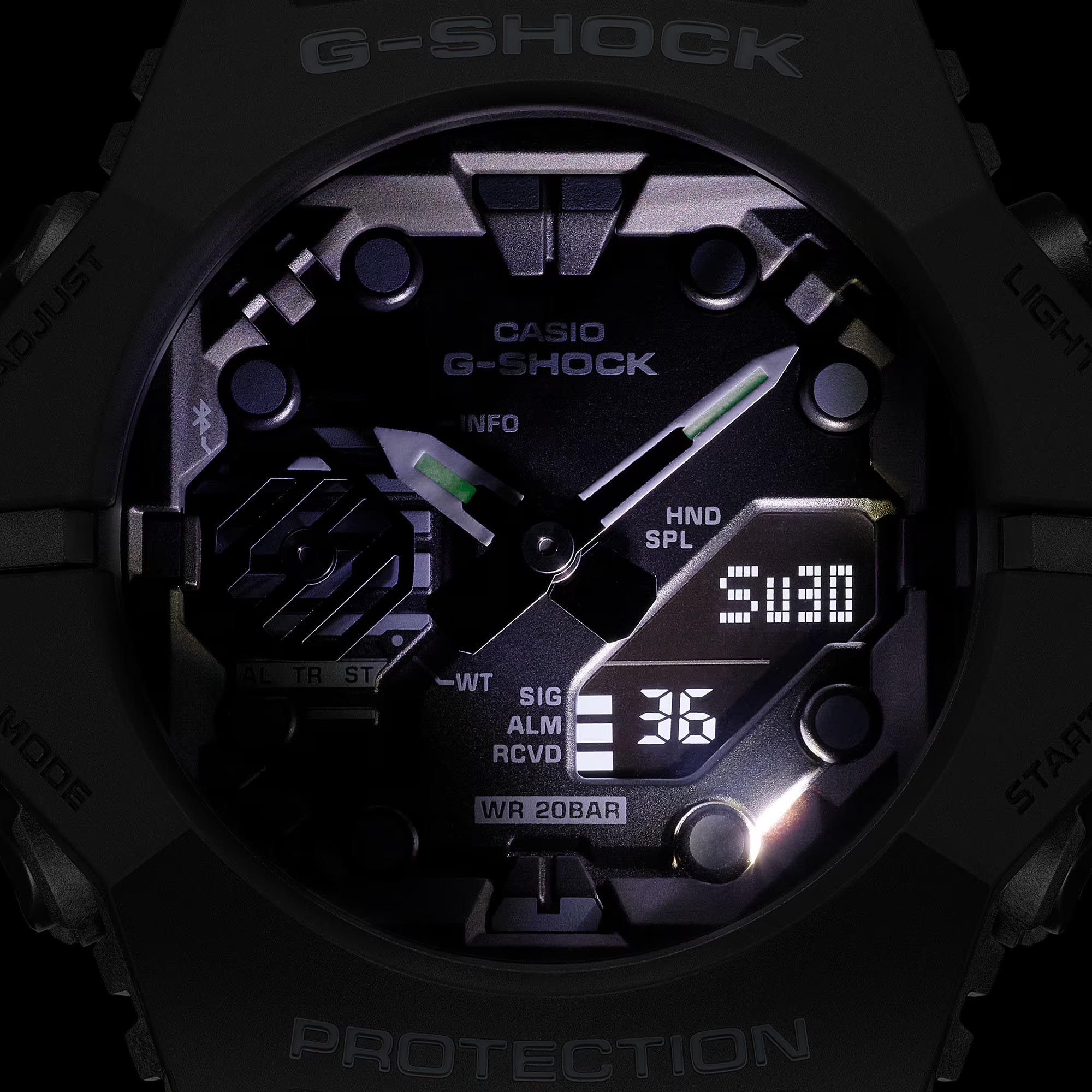Casio G-Shock GA-B001-1A Smartphone Link Analog-Digital Men's Watch (Black) GAB001-1A