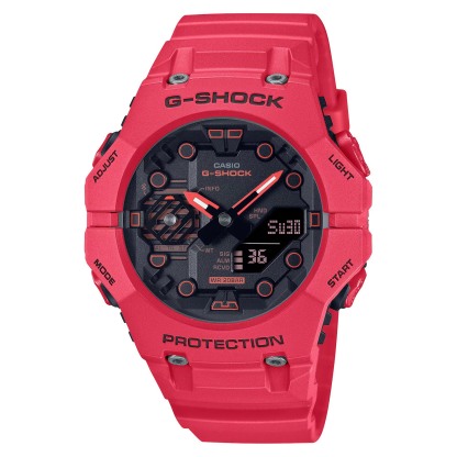 Casio G-Shock GA-B001-4A Smartphone Link Analog-Digital Men's Watch (Red & Black) GAB001-4A