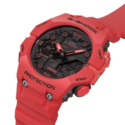 Casio G-Shock GA-B001-4A Smartphone Link Analog-Digital Men's Watch (Red & Black) GAB001-4A