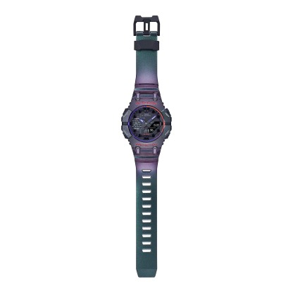 Casio G-Shock GA-B001AH-6A Smartphone Link Analog-Digital Men Watch (Purple x Green) GAB001AH-6A