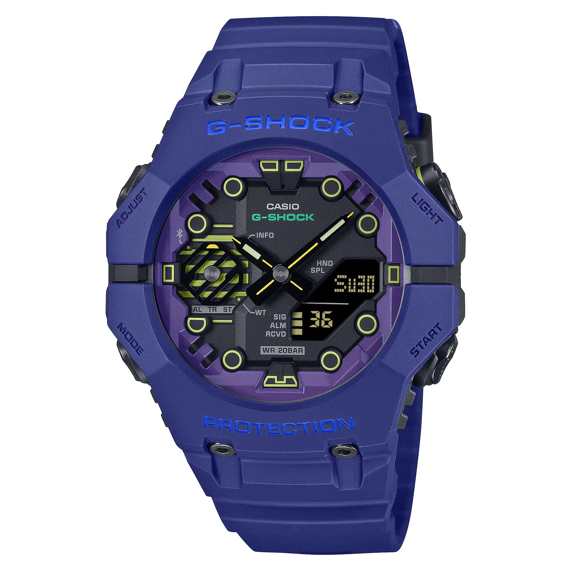 Casio G-Shock GA-B001CBR-2A Smartphone Link Analog-Digital Men's Watch (Blue & Black) GAB001CBR-2A