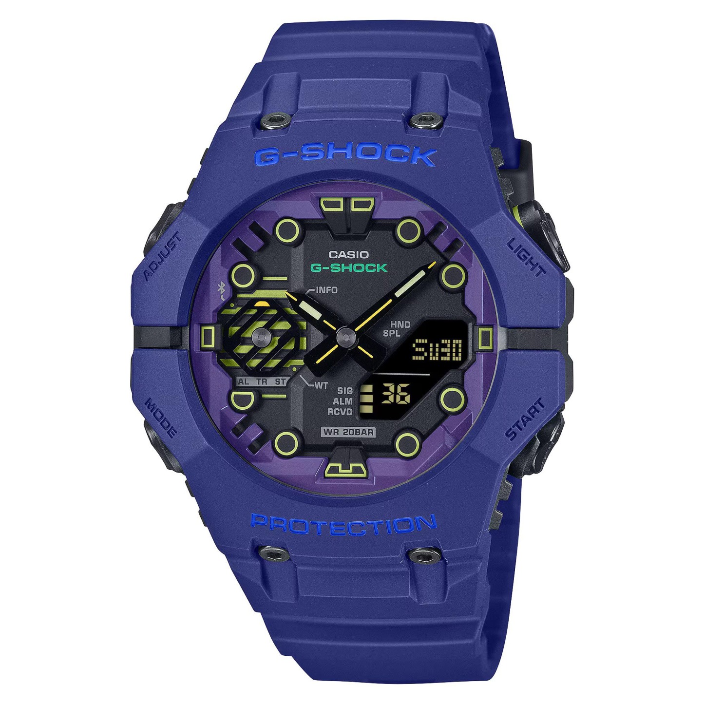 Casio G-Shock GA-B001CBR-2A Smartphone Link Analog-Digital Men's Watch (Blue & Black) GAB001CBR-2A
