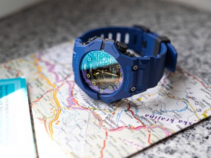 Casio G-Shock GA-B001CBR-2A Smartphone Link Analog-Digital Men's Watch (Blue & Black) GAB001CBR-2A