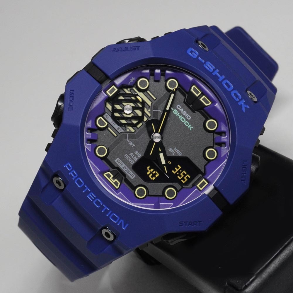Casio G-Shock GA-B001CBR-2A Smartphone Link Analog-Digital Men's Watch (Blue & Black) GAB001CBR-2A