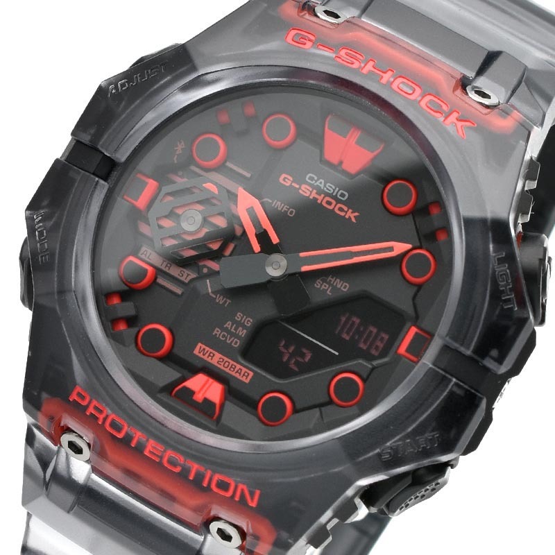 Casio G-Shock GA-B001G-1A Bluetooth Smartphone Link Watch Black Red ozdigitalwatch.com.au