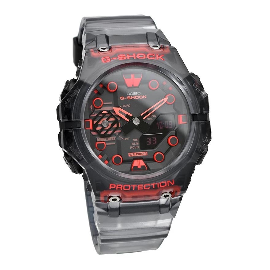 Casio G-Shock GA-B001G-1A Bluetooth Smartphone Link Watch Black Red ozdigitalwatch.com.au
