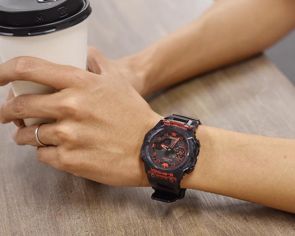 Casio G-Shock GA-B001G-1A Bluetooth Smartphone Link Watch Black Red ozdigitalwatch.com.au