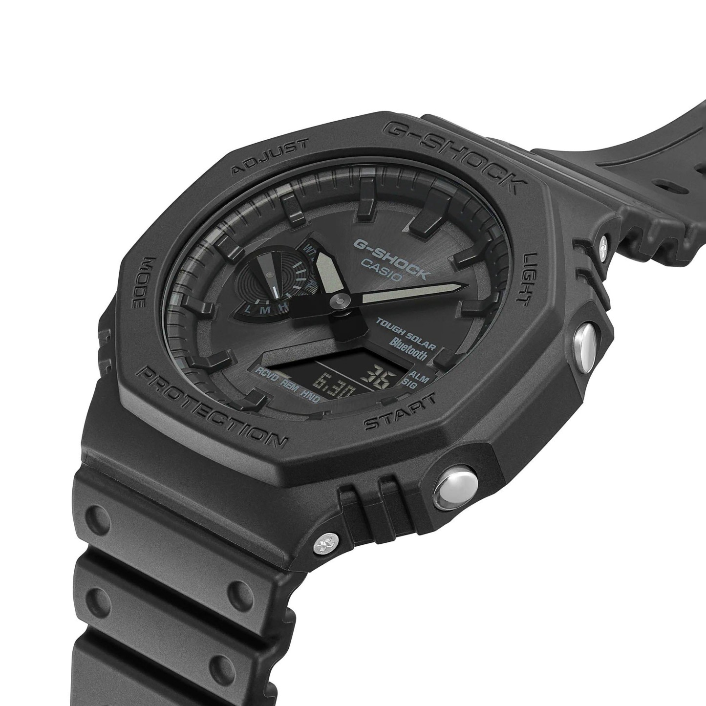 Casio G-Shock GA-B2100-1A1 CasiOak Solar Bluetooth Analog Digital Men's Watch (Black x Black) GAB2100-1A1