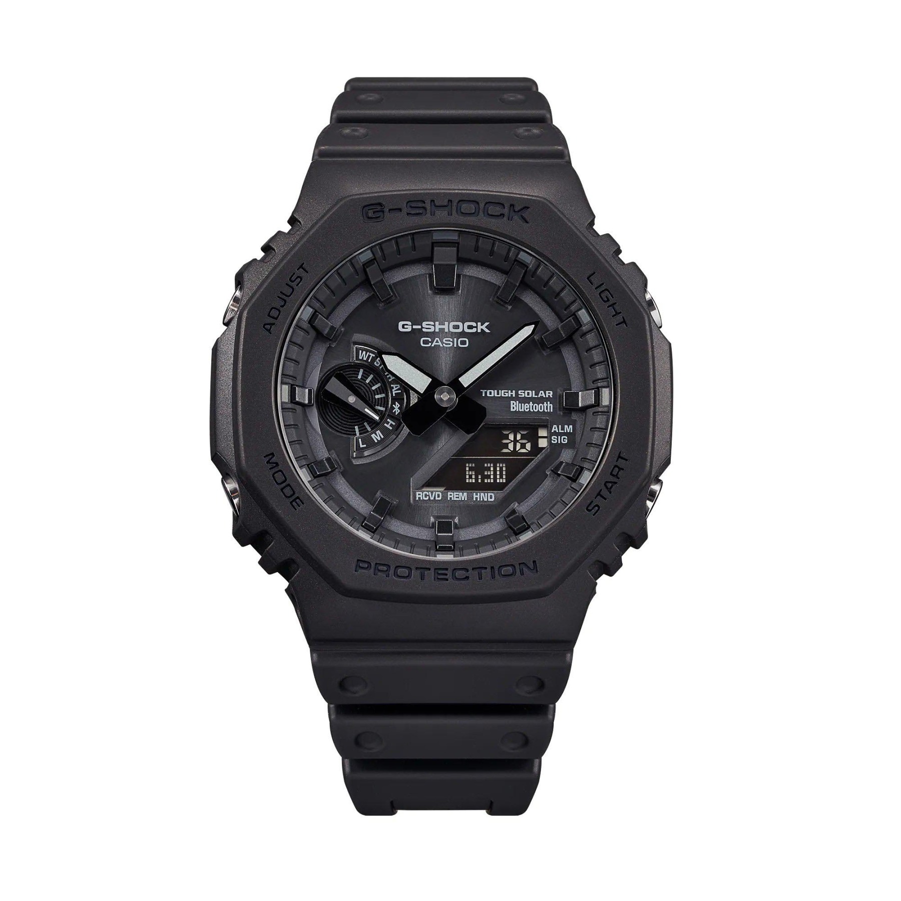 Casio G-Shock GA-B2100-1A1 CasiOak Solar Bluetooth Analog Digital Men's Watch (Black x Black) GAB2100-1A1