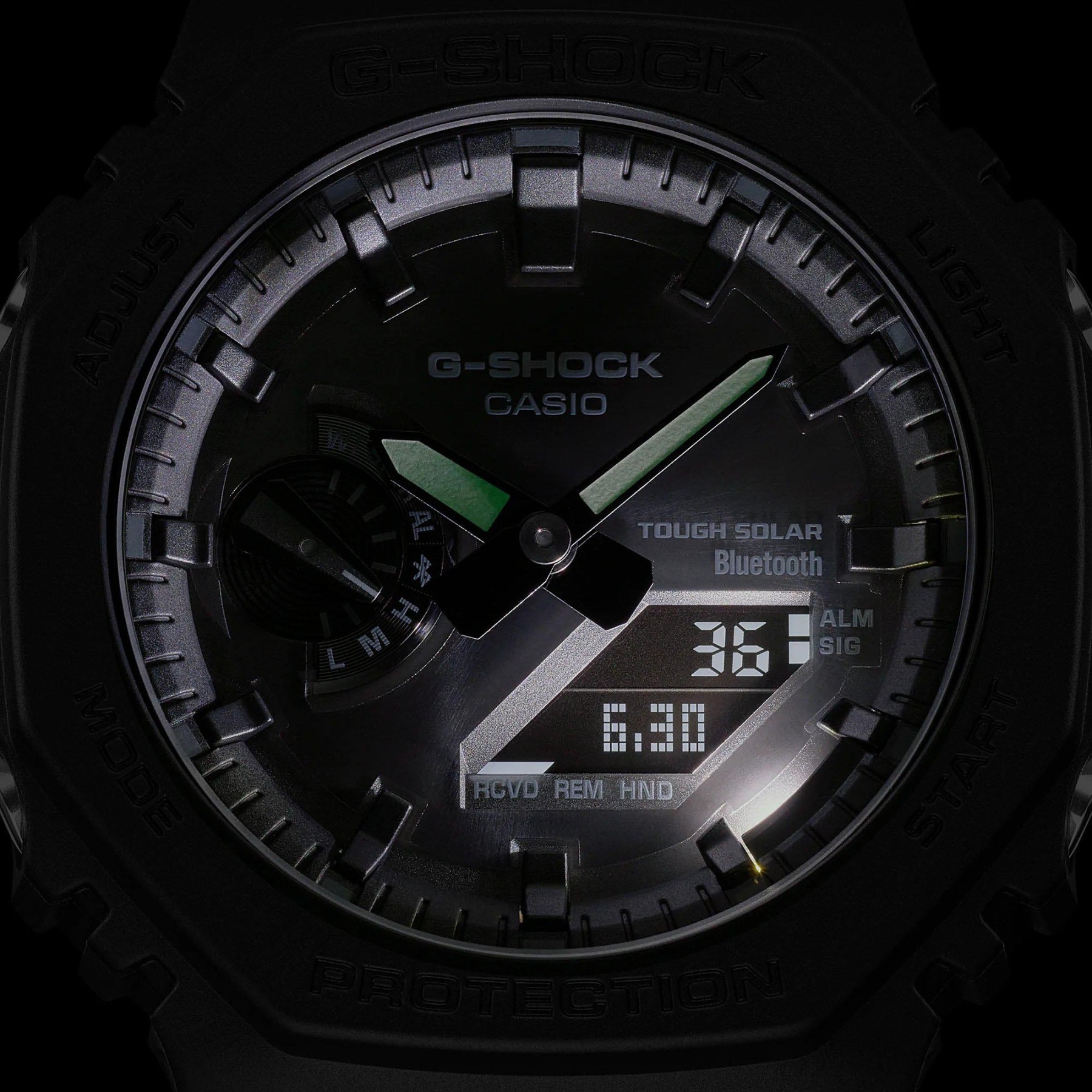 Casio G-Shock GA-B2100FC-3A CasiOak Solar Mobile Link Men Watch Green Colorful ozdigitalwatch.com.au