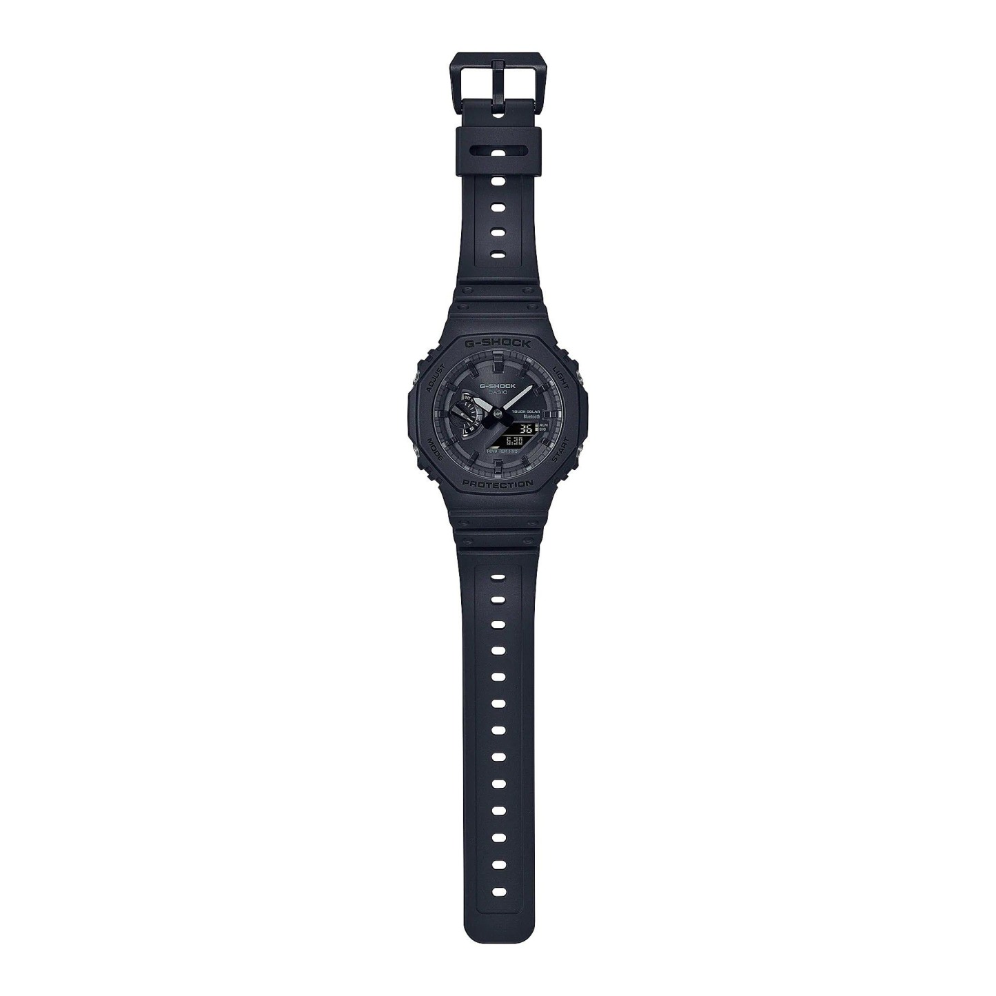 Casio G-Shock GA-B2100-1A1 CasiOak Solar Bluetooth Analog Digital Men's Watch (Black x Black) GAB2100-1A1