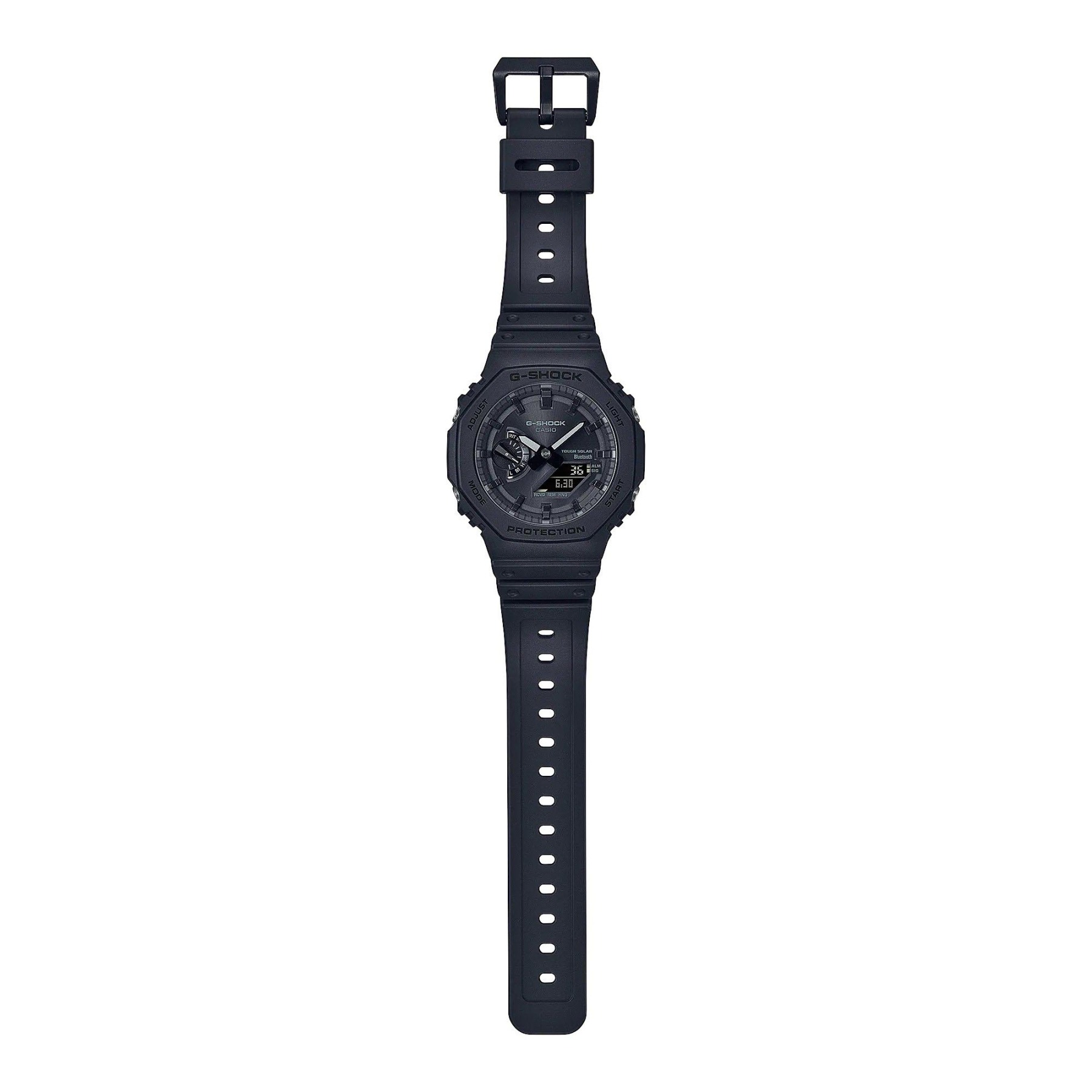 Casio G-Shock GA-B2100-1A1 CasiOak Solar Bluetooth Analog Digital Men's Watch (Black x Black) GAB2100-1A1