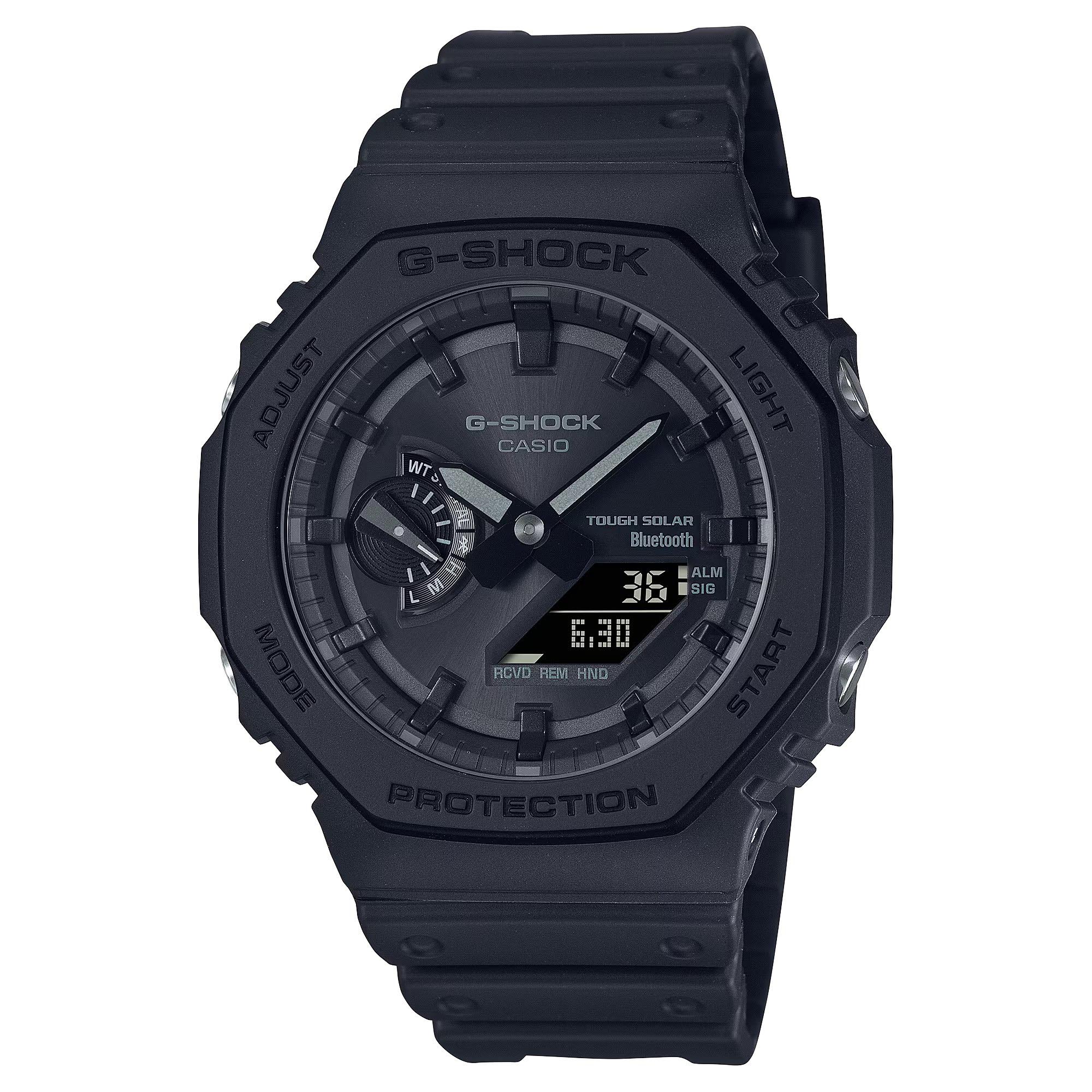 Casio G-Shock GA-B2100-1A1 CasiOak Solar Bluetooth Analog Digital Watch Black ozdigitalwatch.com.au