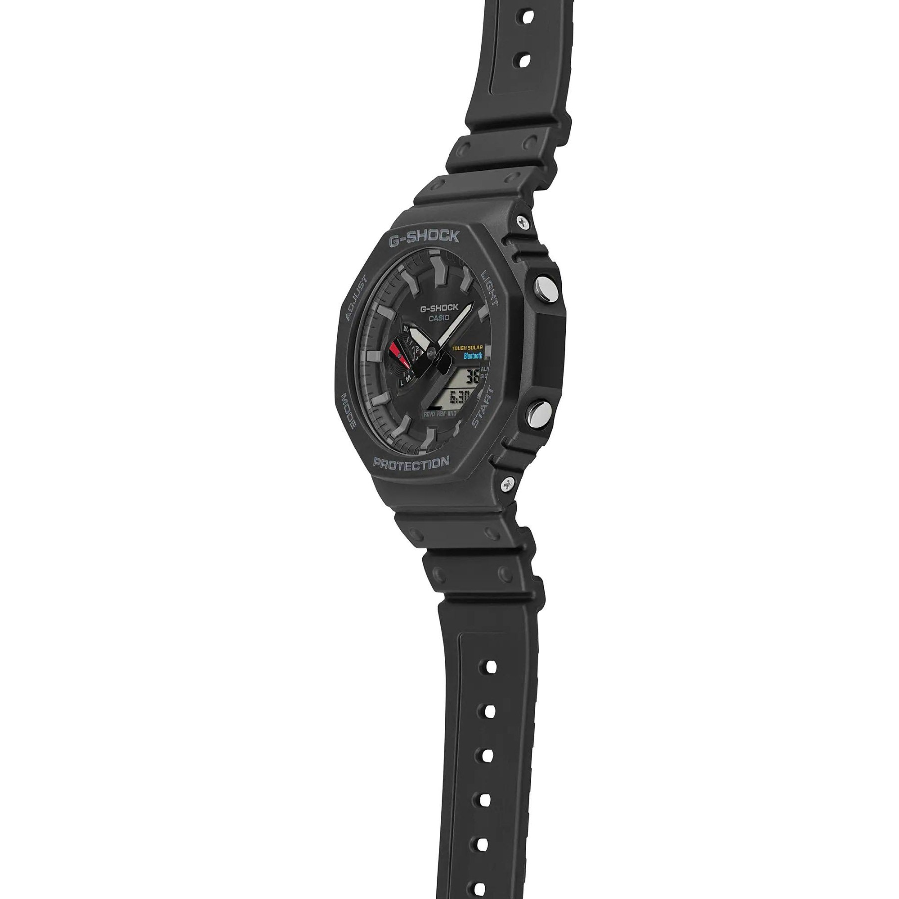 Casio G-Shock GA-B2100-1A CasiOak Solar Bluetooth Analog Digital Watch Black ozdigitalwatch.com.au