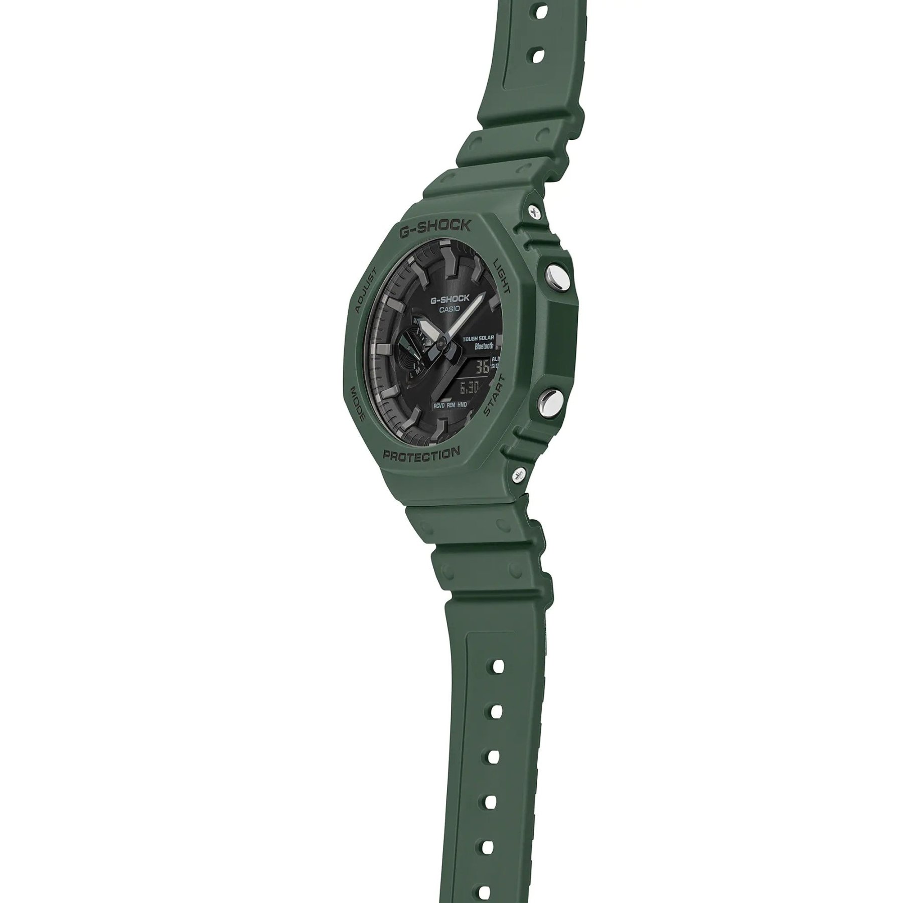 Casio G-Shock GA-B2100-3A CasiOak Solar Bluetooth Analog Digital Men's Watch (Green) GAB2100-3A