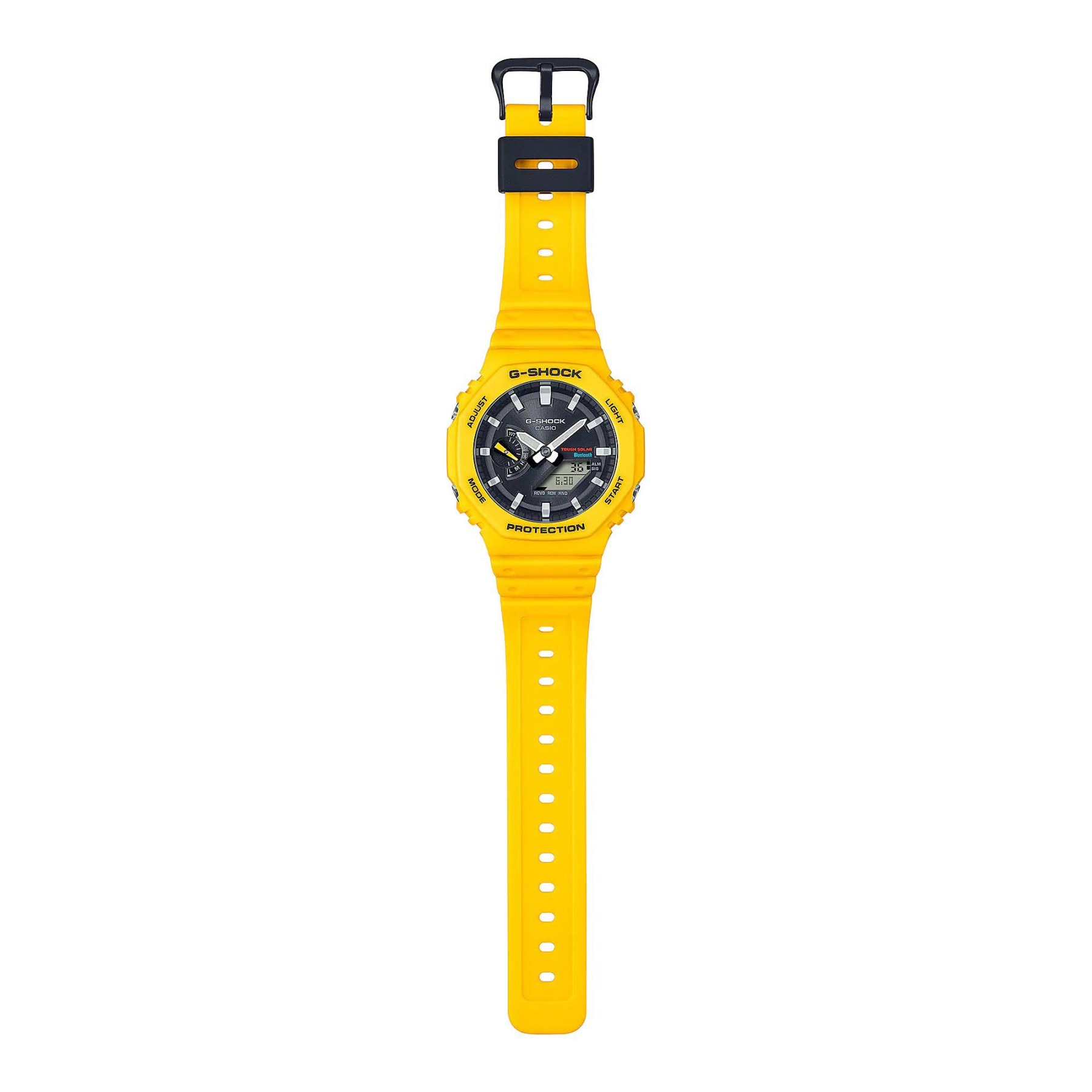 Casio G-Shock GA-B2100C-9A CasiOak Solar Bluetooth Men Watch Yellow ozdigitalwatch.com.au