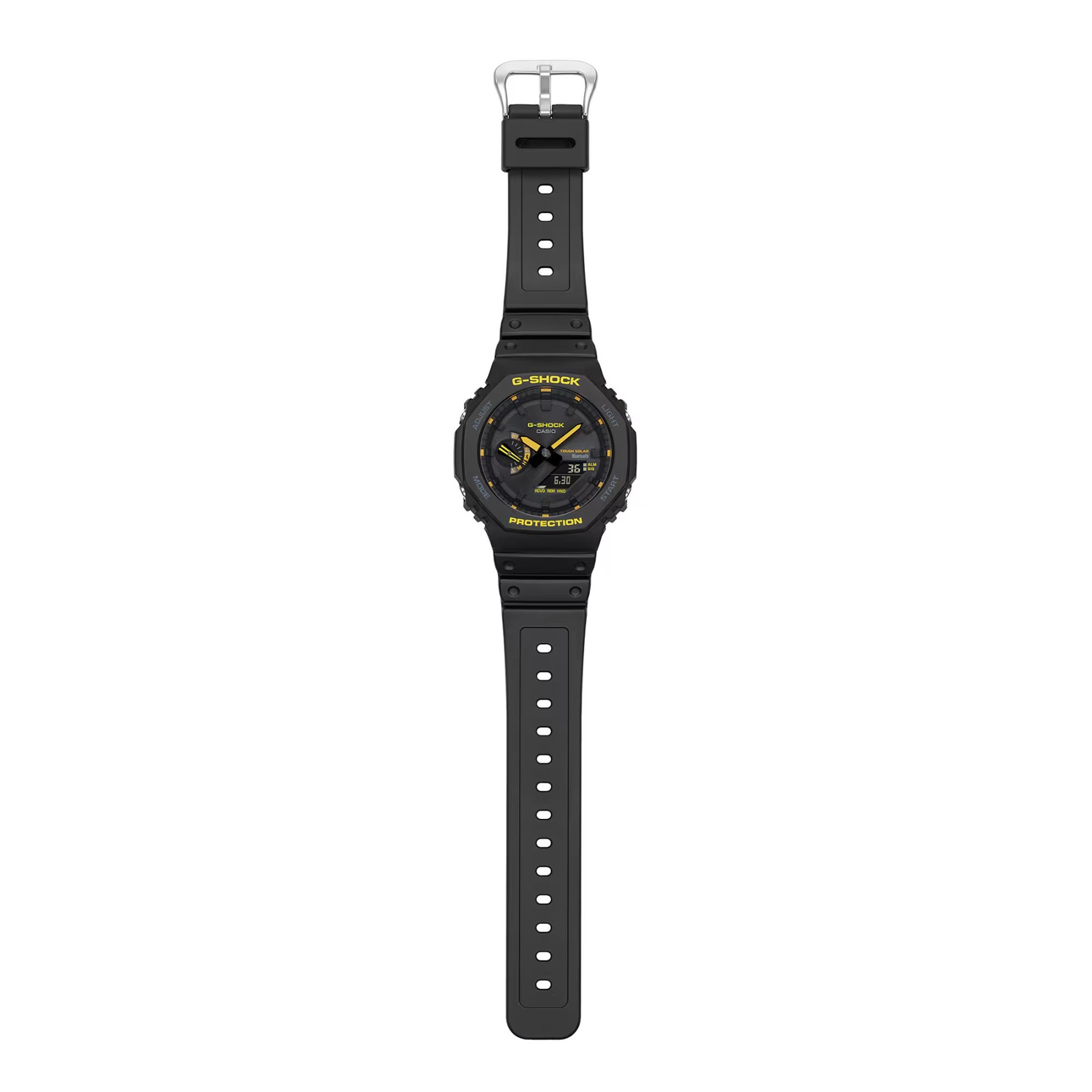 Casio G-Shock GA-B2100CY-1A CasiOak Solar Bluetooth Men Watch Black Yellow ozdigitalwatch.com.au