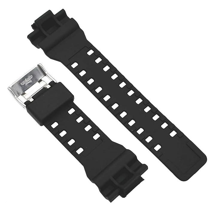 Casio G-Shock G-8900GB / GA-100 / GA-110 / GA-140 / GA-700 / GA-710 / GAS-100 / GAW-100 Genuine Replacement Band (Black) (Part No: 10427899)