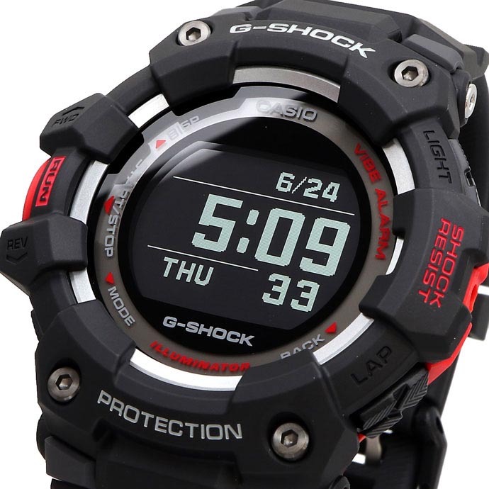 Casio G-Shock G-SQUAD GBD-100-1 Mobile Link Step Tracker Sport Watch Black ozDigitalWatch.com.au