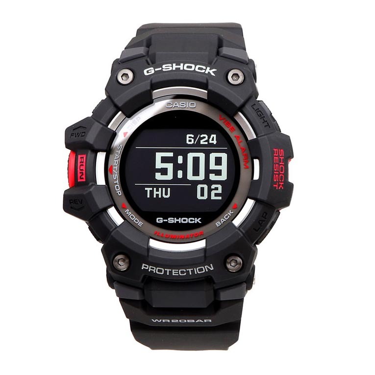 Casio G-Shock G-SQUAD GBD-100-1 Mobile Link Step Tracker Sport Watch Black ozDigitalWatch.com.au