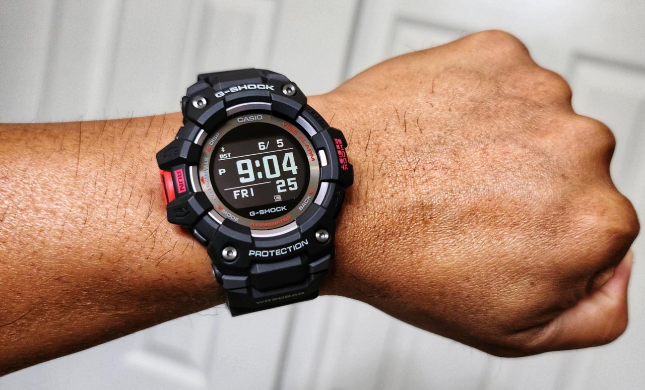 Casio G-Shock G-SQUAD GBD-100-1 Mobile Link Step Tracker Sport Watch Black ozDigitalWatch.com.au