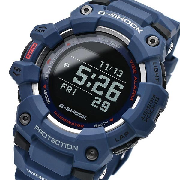 Casio G-Shock G-SQUAD GBD-100-2 Mobile Link Step Tracker Sport Watch Blue ozDigitalWatch.com.au