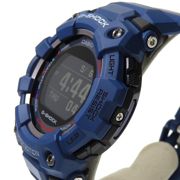 Casio G-Shock G-SQUAD GBD-100-2 Mobile Link Step Tracker Sport Watch Blue ozDigitalWatch.com.au