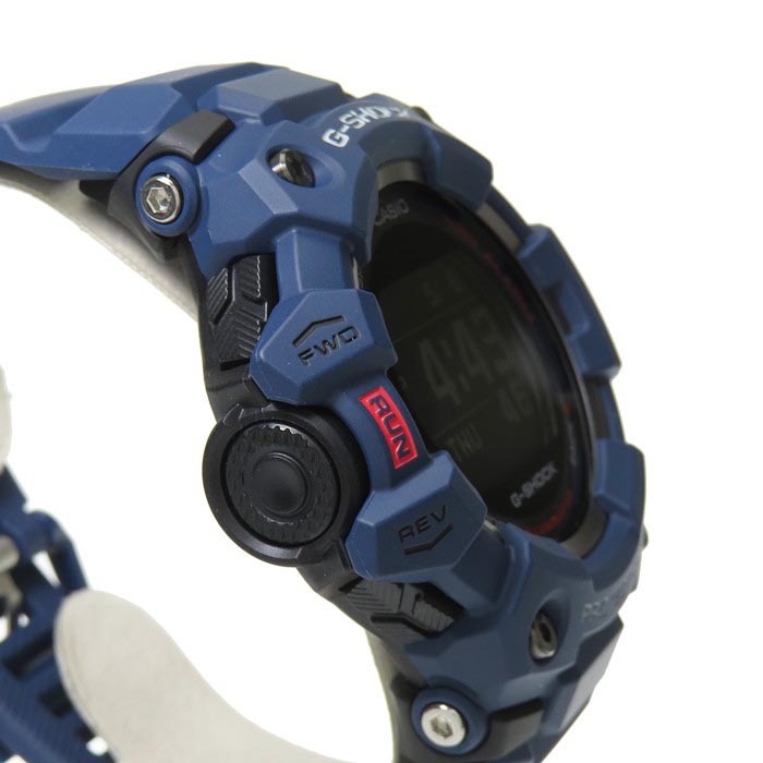 Casio G-Shock G-SQUAD GBD-100-2 Mobile Link Step Tracker Sport Watch Blue ozDigitalWatch.com.au