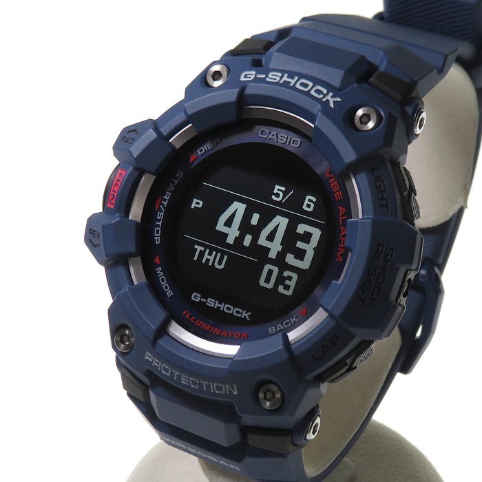 Casio G-Shock G-SQUAD GBD-100-2 Mobile Link Step Tracker Sport Watch Blue ozDigitalWatch.com.au