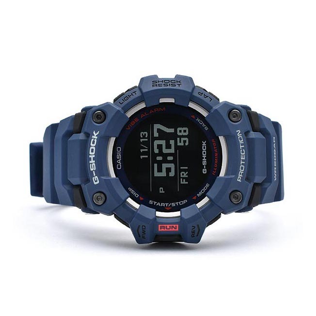 Casio G-Shock G-SQUAD GBD-100-2 Mobile Link Step Tracker Sport Watch Blue ozDigitalWatch.com.au