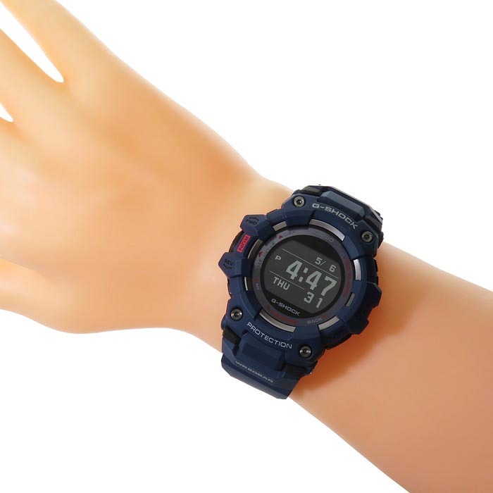 Casio G-Shock G-SQUAD GBD-100-2 Mobile Link Step Tracker Sport Watch Blue ozDigitalWatch.com.au