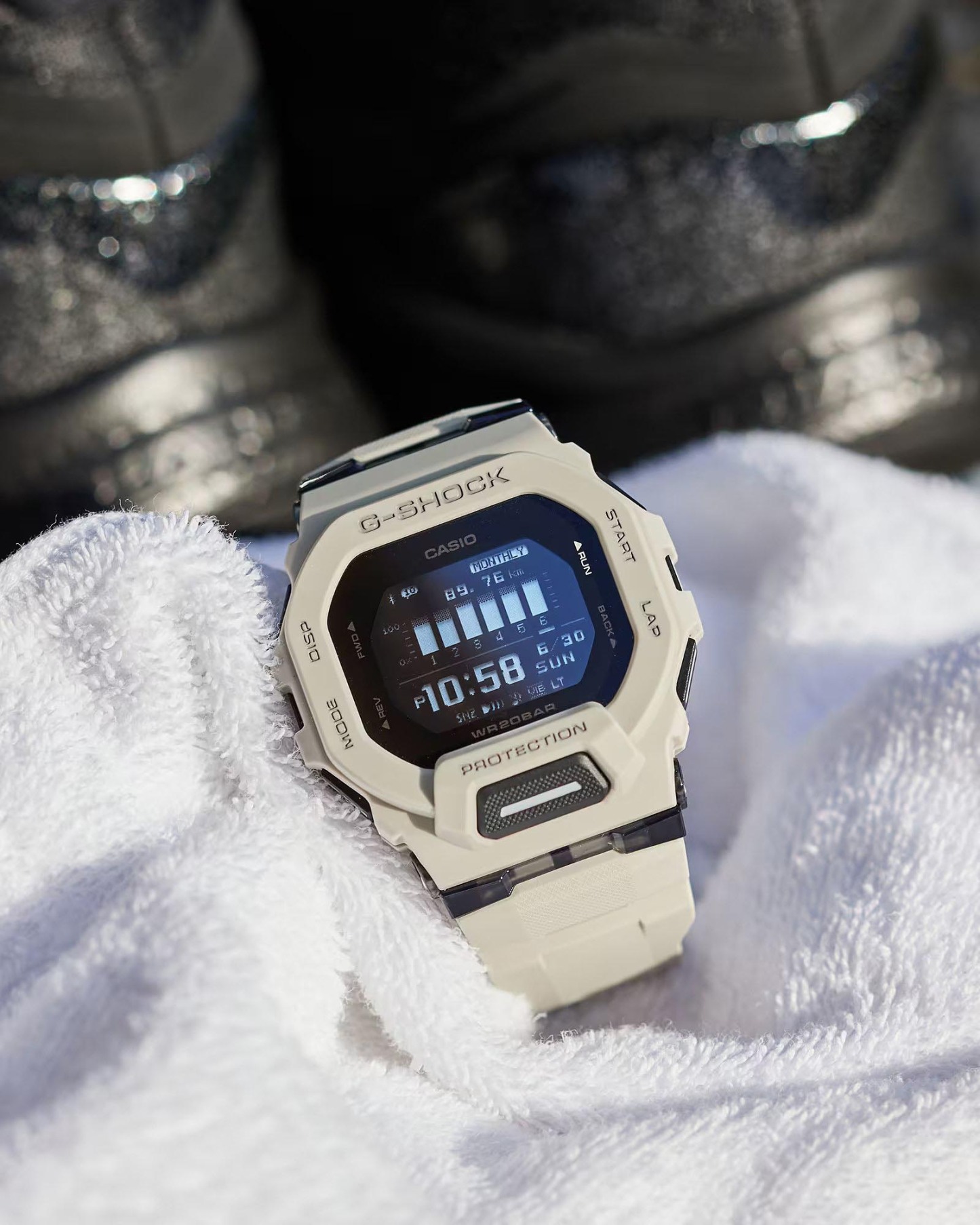 Casio G-Shock G-SQUAD GBD-200UU-9 Bluetooth Mobile Link Training Watch Urban Gray ozDigitalWatch