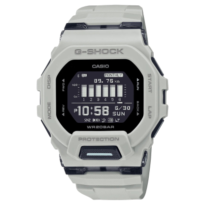 Casio G-Shock G-SQUAD GBD-200UU-9 Bluetooth Mobile Link Training Sport Men's Watch (Urban Grey) GBD200UU-9