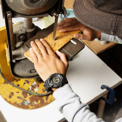 Casio G-Shock GD-010-1 Super Illuminator 10-Years Battery Digital Men's Watch (Black) GD010-1