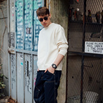 Casio G-Shock GD-010-1 Super Illuminator 10-Years Battery Digital Men's Watch (Black) GD010-1