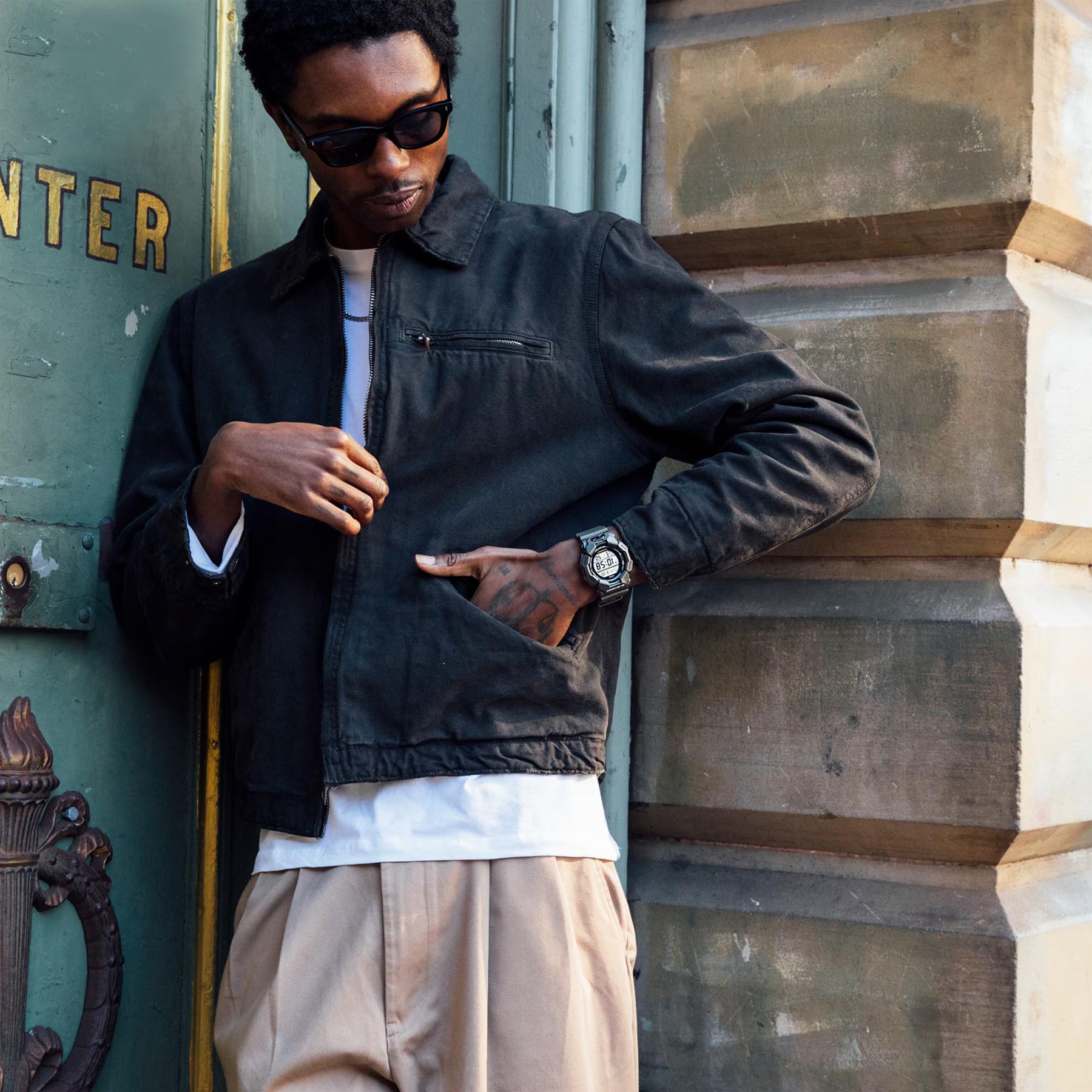 Casio G-Shock GD-010-3 Super Illuminator 10-Years Battery Digital Men's Watch (Green) GD010-3