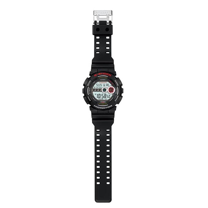 Casio G-Shock GD-100-1A Super Illuminator 7-Years Battery Digital Men's Watch (Black) GD100-1
