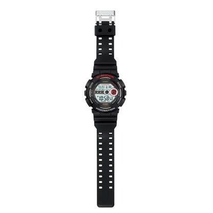 Casio G-Shock GD-100-1A Super Illuminator 7-Years Battery Digital Men's Watch (Black) GD100-1