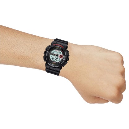 Casio G-Shock GD-100-1 Super Illuminator 7-Years Battery Digital Men's Watch (Black) GD100-1