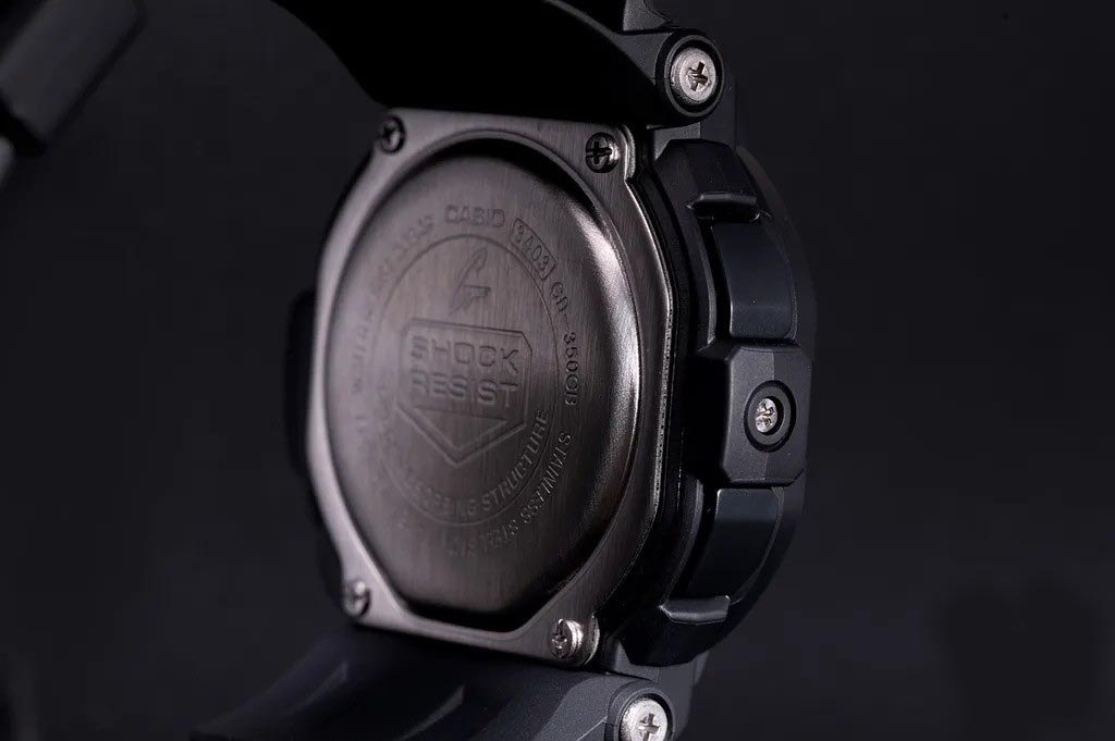 Casio G-Shock GD-350gb-1 Digital Men's Watch (Black & Gold) 5-Years Battery Life GD350gb-1