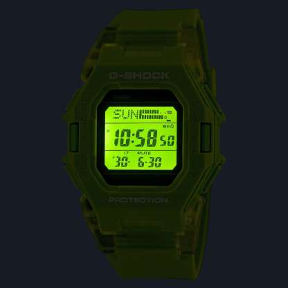 Casio G-Shock GD-B500S-3 Bluetooth Step Tracker Digital Watch (Fluorescent Green) Compact Size