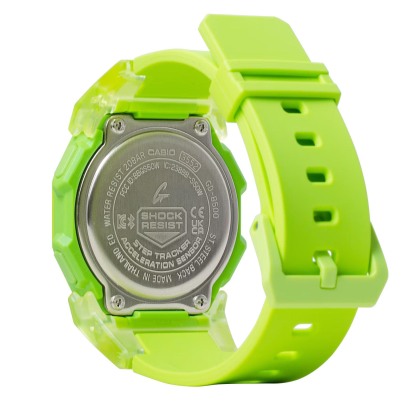 Casio G-Shock GD-B500S-3 Bluetooth Step Tracker Digital Watch (Fluorescent Green) Compact Size
