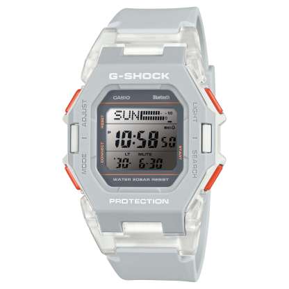 Casio G-Shock GD-B500S-8 Bluetooth Step Tracker Digital Watch (Grey) Compact Size