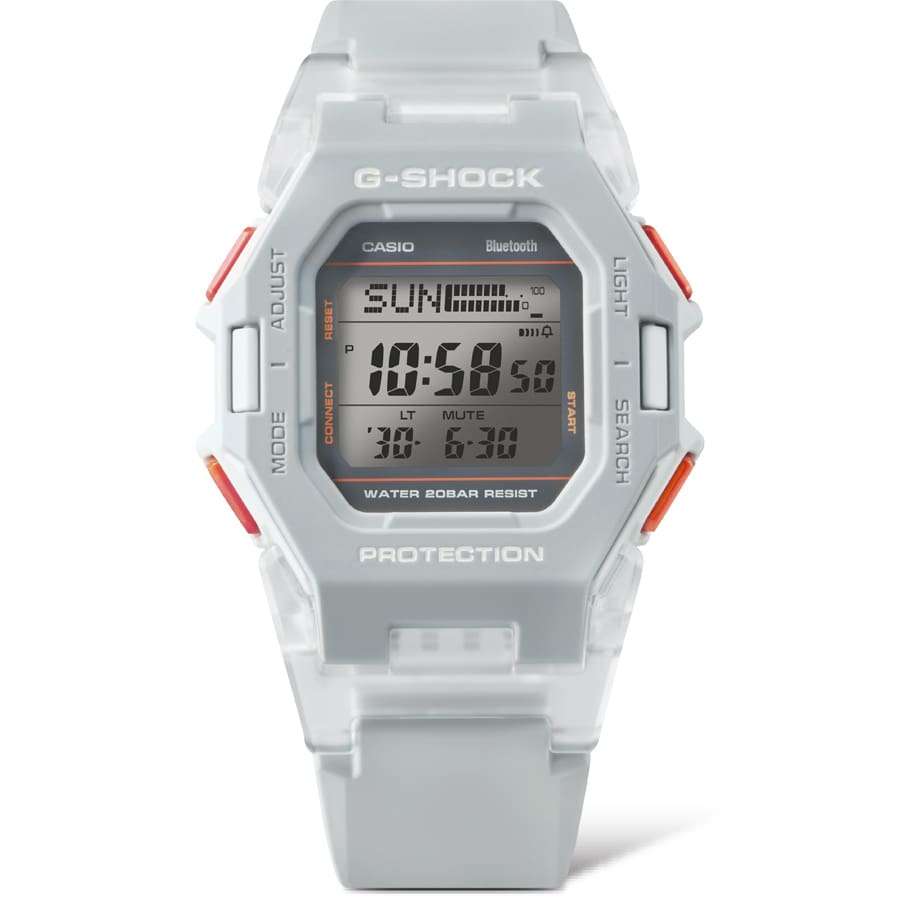 Casio G-Shock GD-B500S-8 Bluetooth Step Tracker Digital Watch (Grey) Compact Size