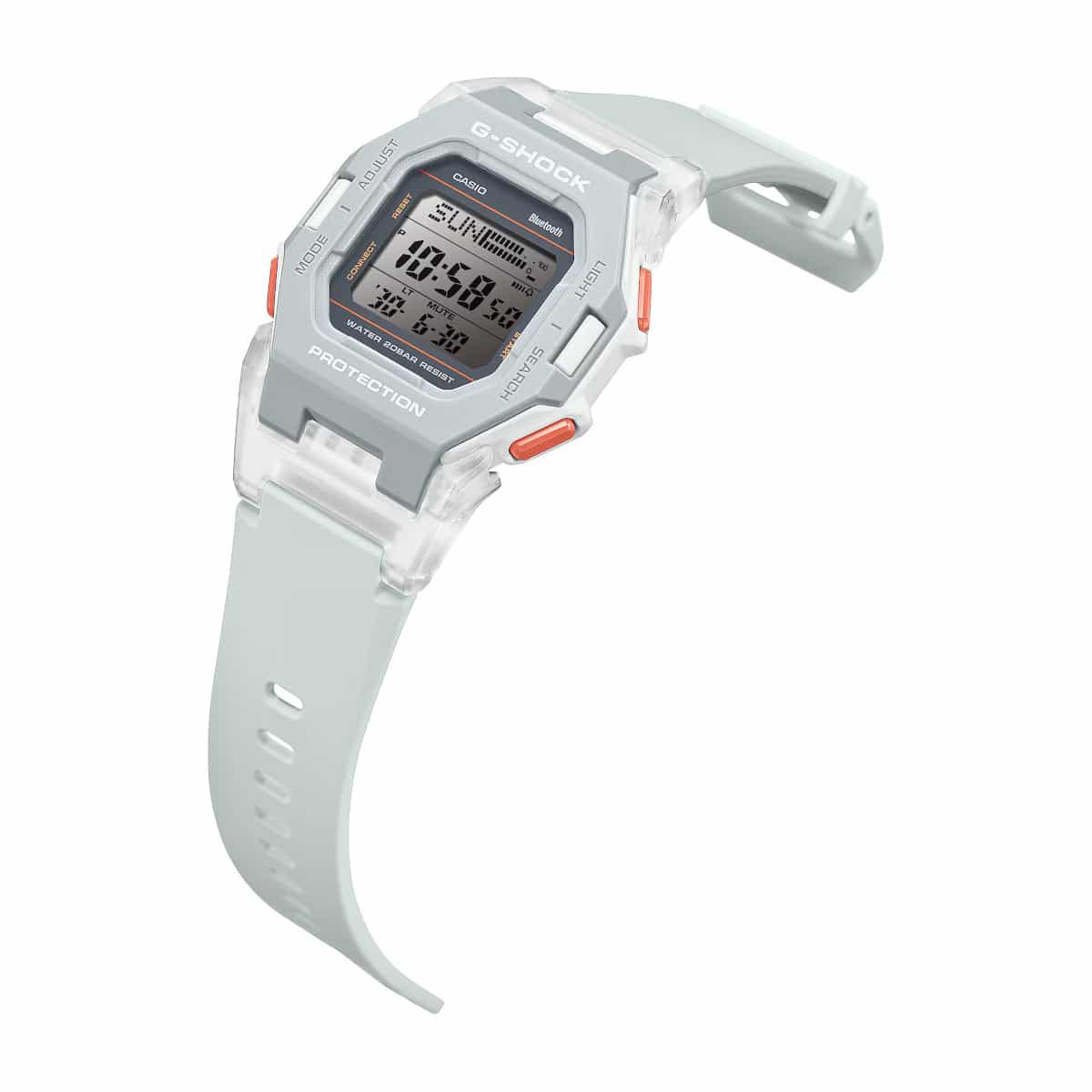 Casio G-Shock GD-B500S-8 Bluetooth Step Tracker Digital Watch (Grey) Compact Size