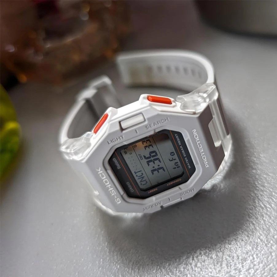 Casio G-Shock GD-B500S-8 Bluetooth Step Tracker Digital Watch (Grey) Compact Size