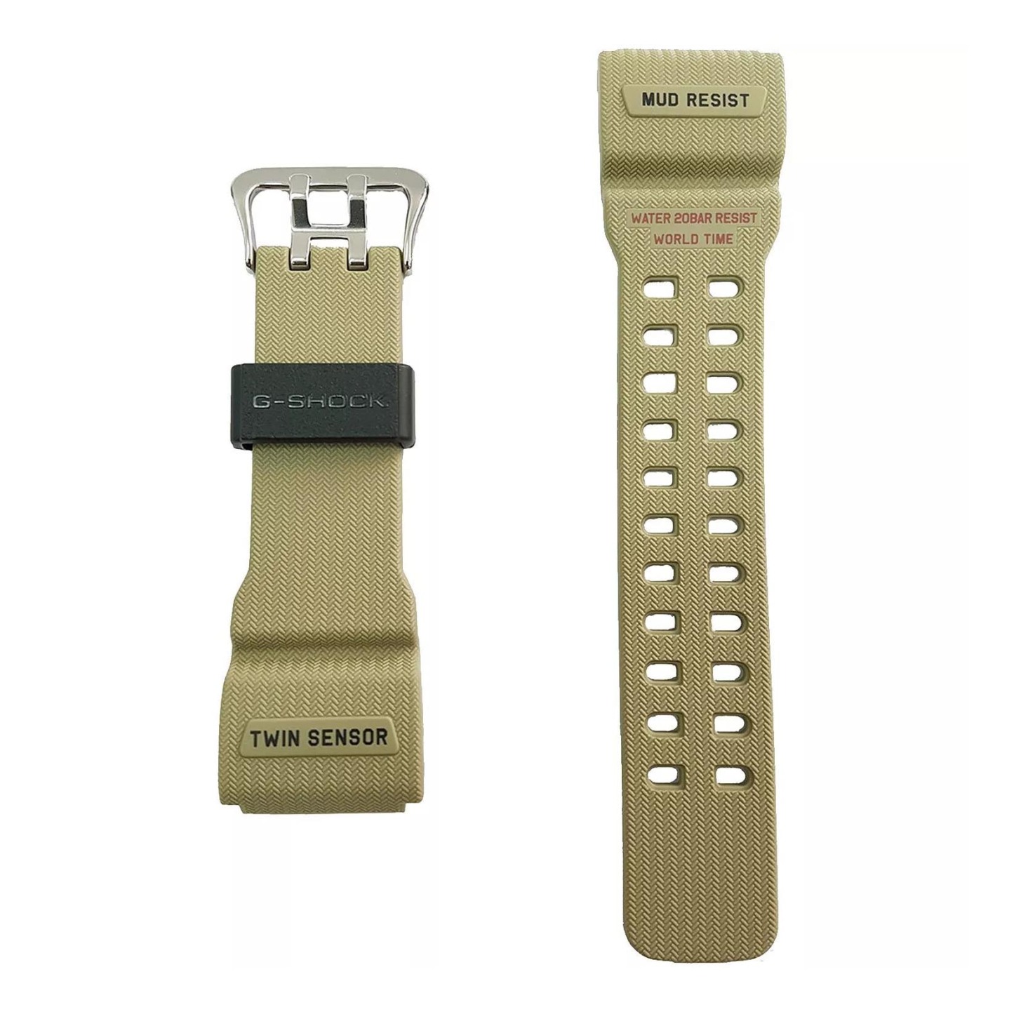 Casio G-Shock GG-1000-1A5 Mudmaster Genuine Replacement Band (Beige) (Part No: 10517719)