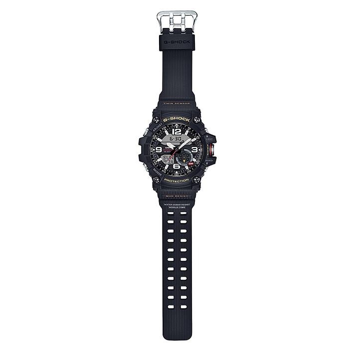 Casio G-Shock GG-1000-1A Mudmaster Twin Sensor Men's Watch (Black) G1000-1A